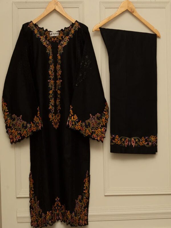 Two Piece Embroidered Lawn Suit